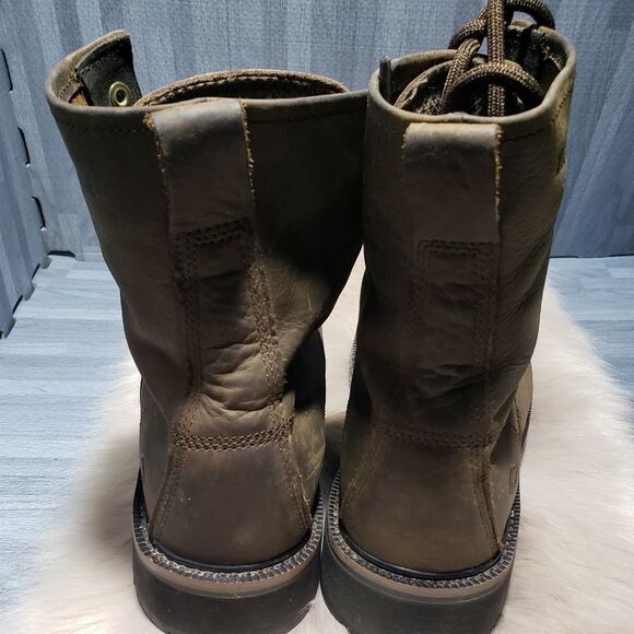 Wolverine Brown Leather Boots - Picture 4 of 6